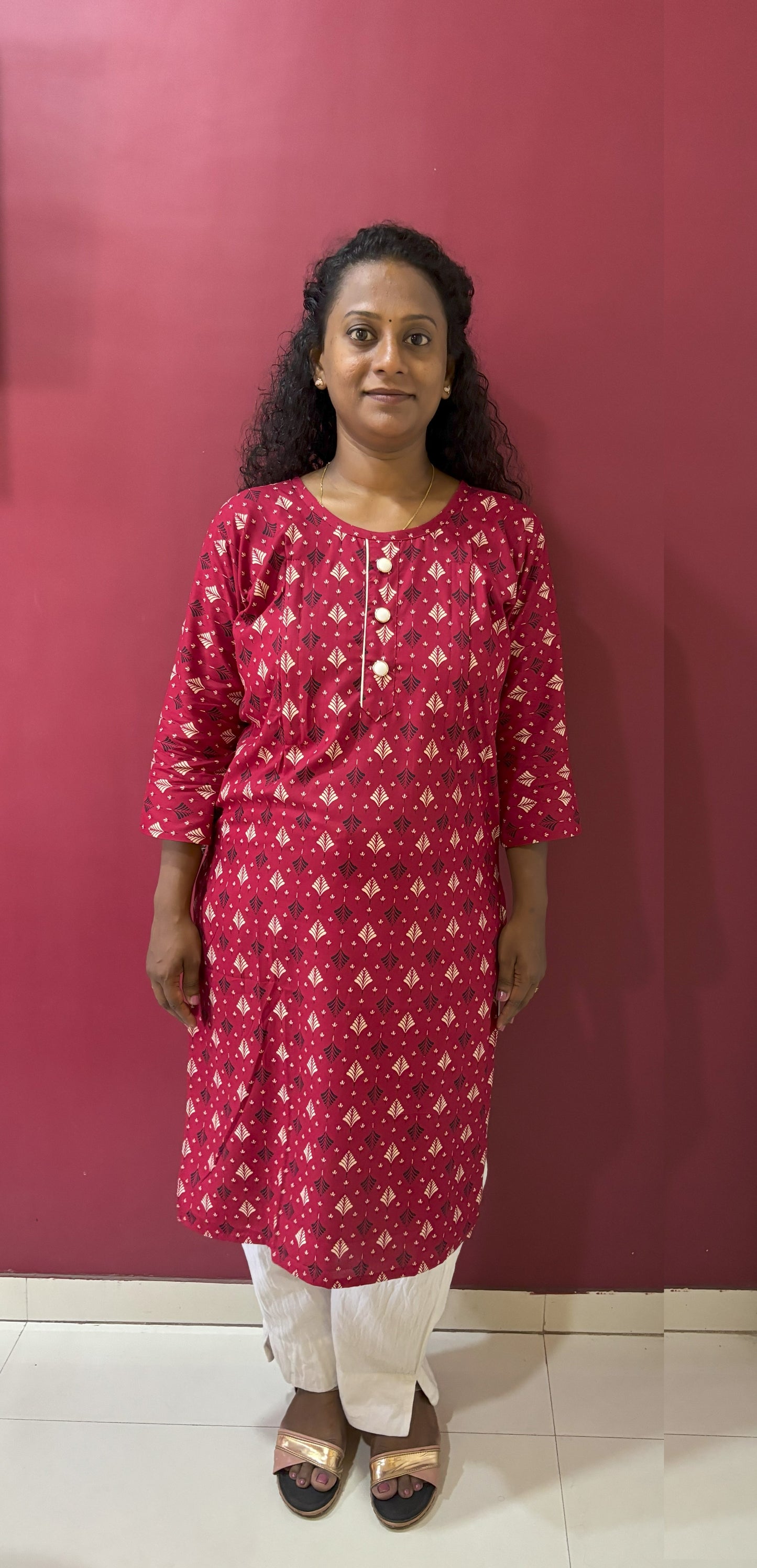 Maternity straight cut kurti