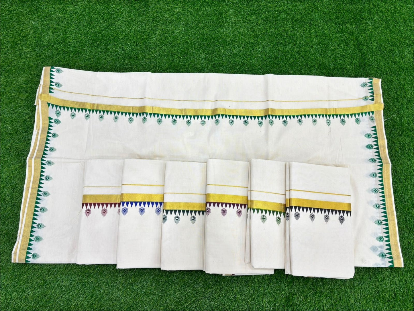 Cotton settu saree