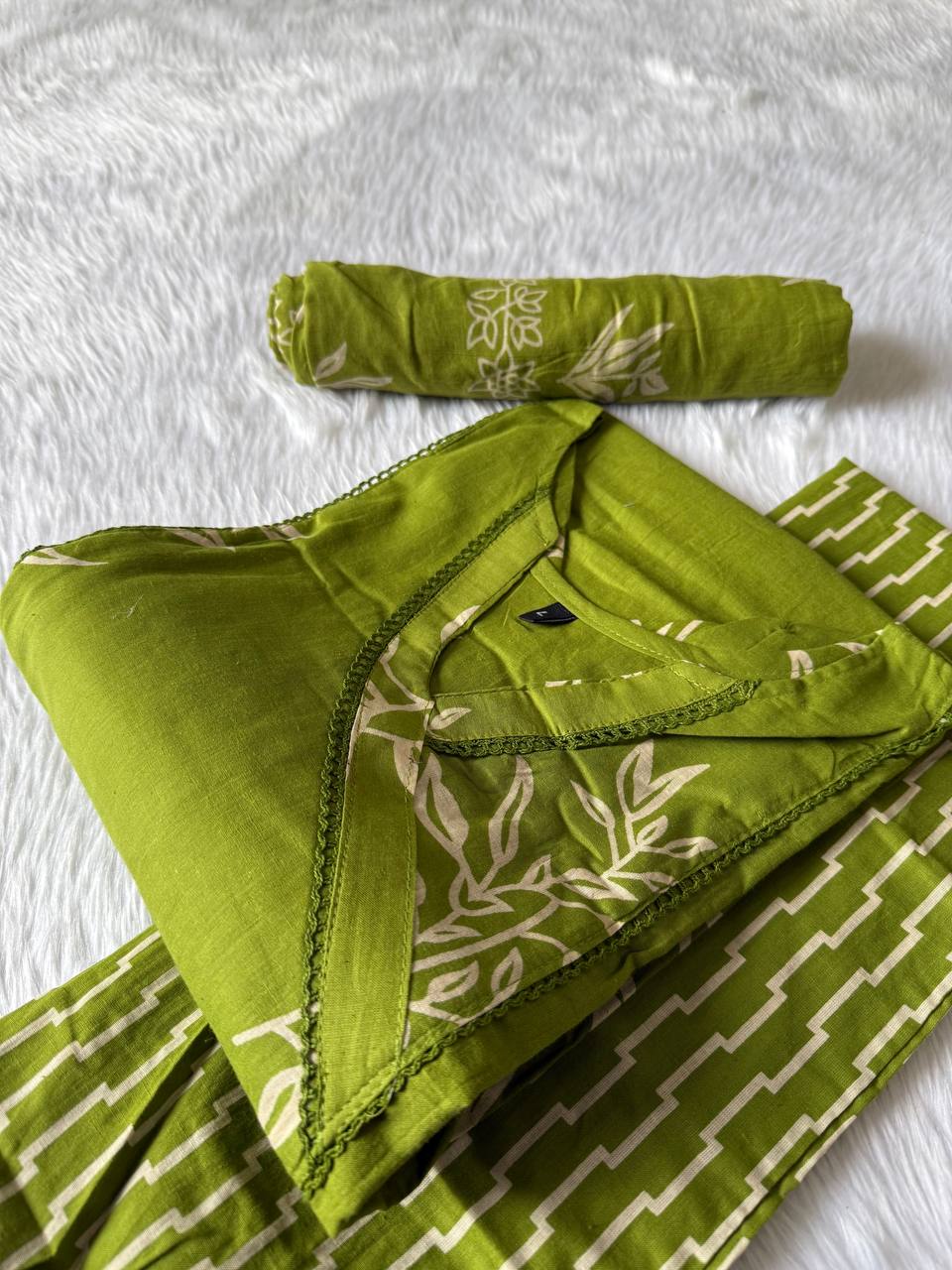 Cotton Three piece suit