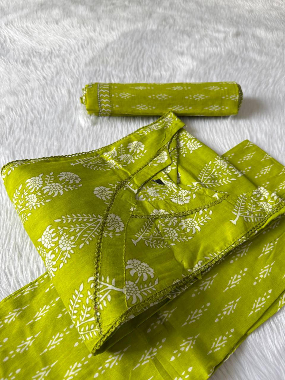 Cotton Three piece suit
