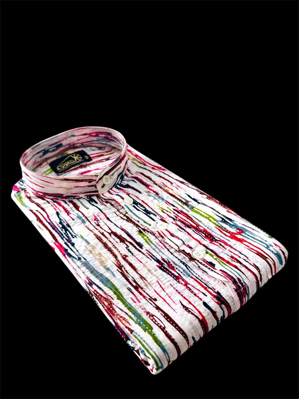 Ajrakh cotton kurta