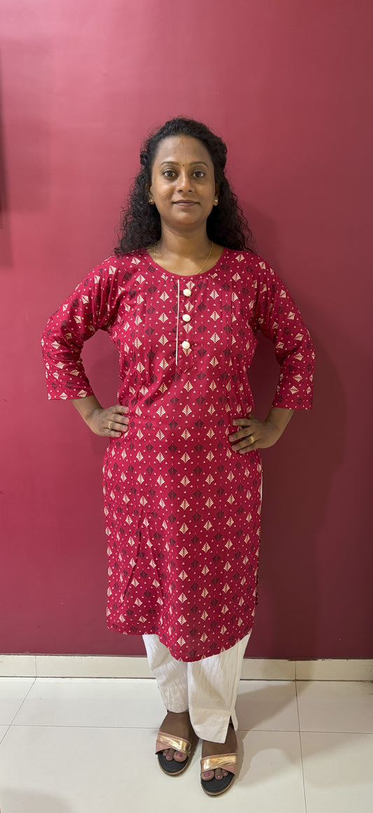 Maternity straight cut kurti
