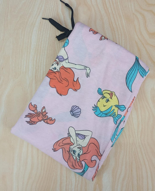 Womens's Night pant mermaid print