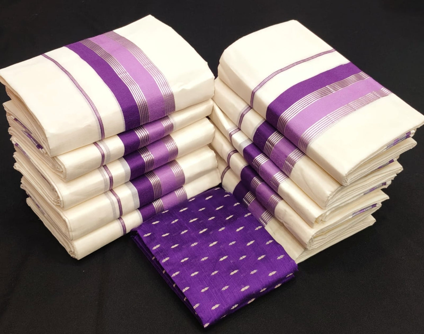 Sett mund single / uniform Violet