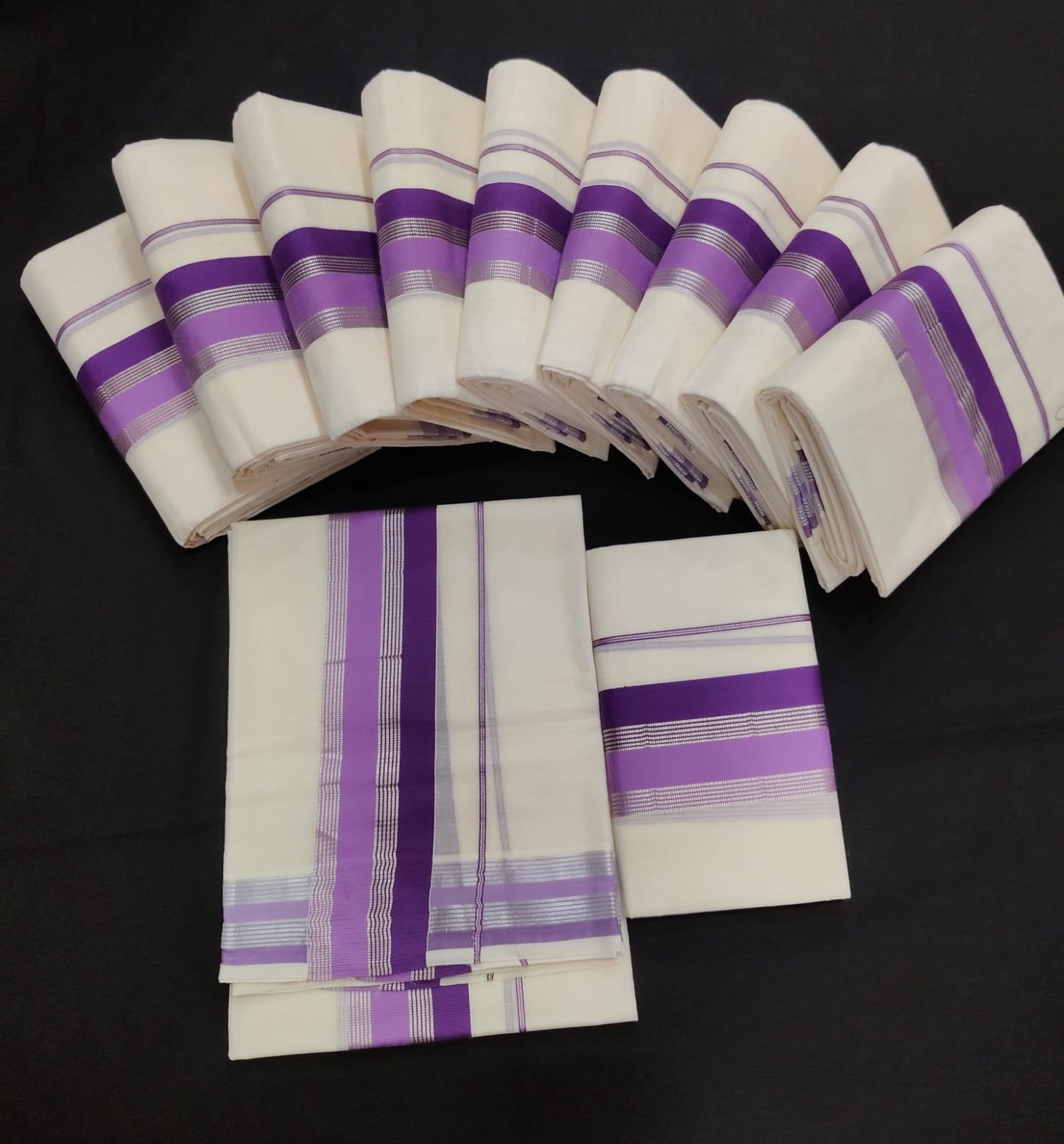 Sett mund single / uniform Violet
