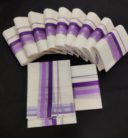 Sett mund single / uniform Violet