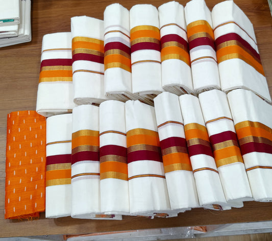 Sett mund single / uniform Orange