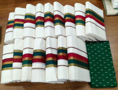 Sett mund single / uniform Maroon