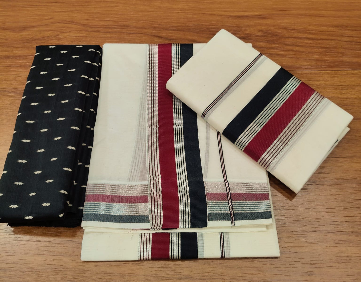 Sett mund single / uniform Maroon