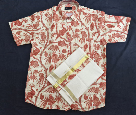 Mens printed Shirt mund combo