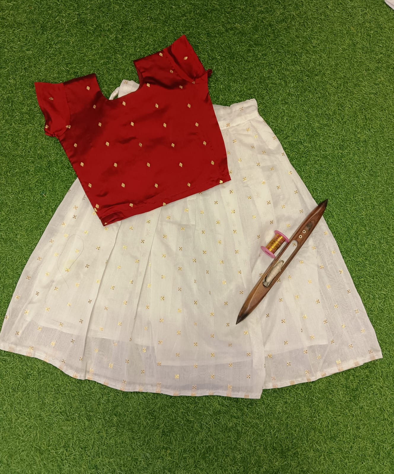 Kids pattu pavada
