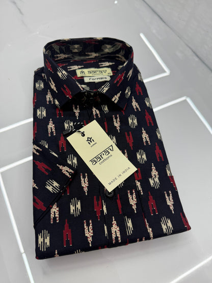 Ajrak Mens shirt