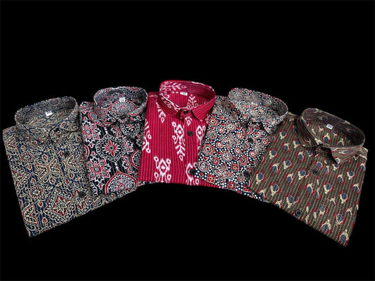 Kids ajrak shirts