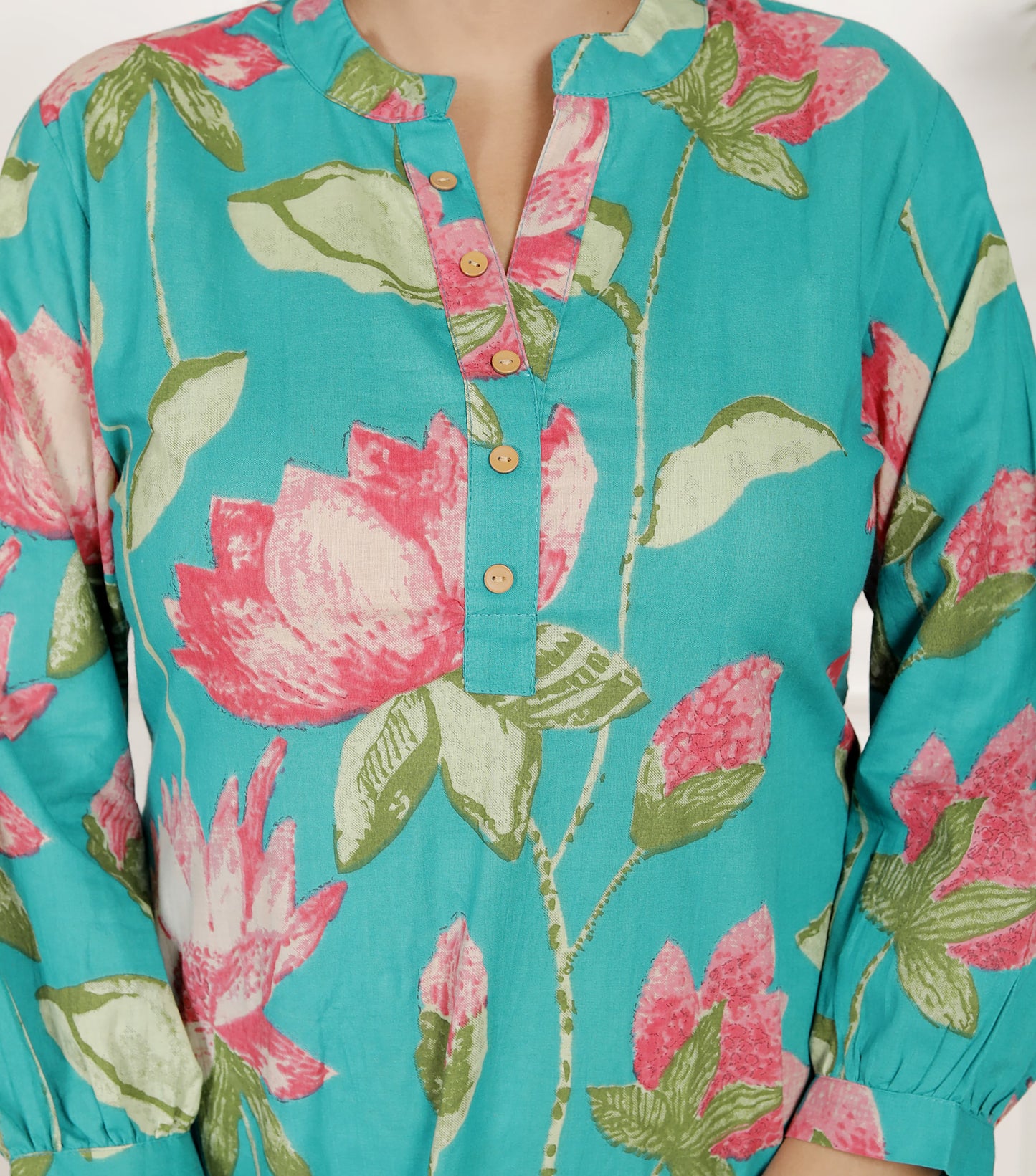 COTTON PRINTED CO- ORD SET