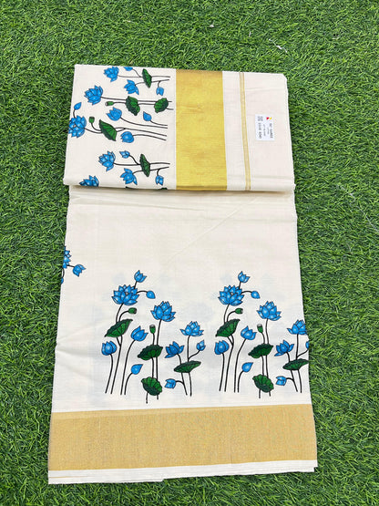 Cotton settu saree