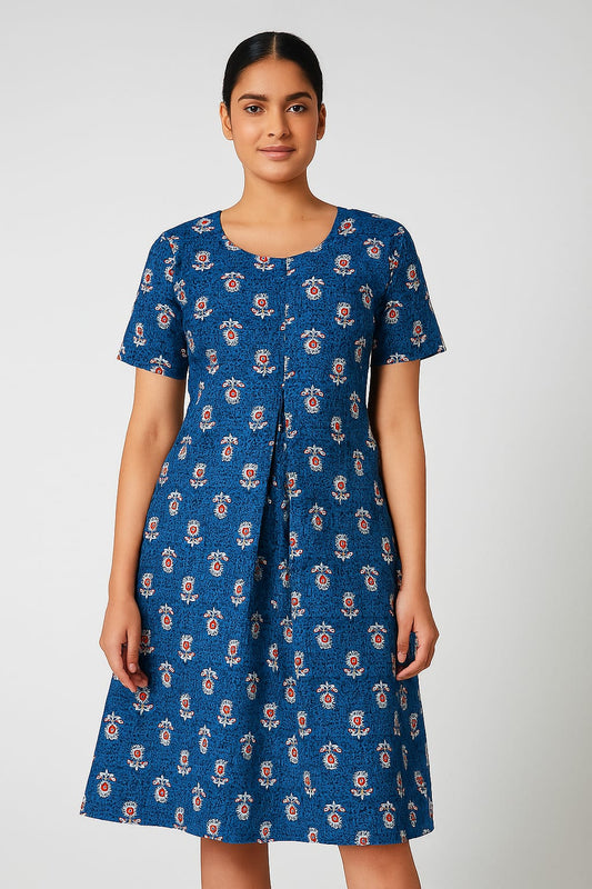 Home wear short maxi