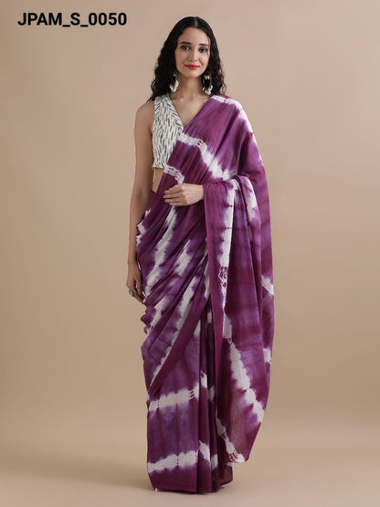 Pure Cotton Mulmul Saree