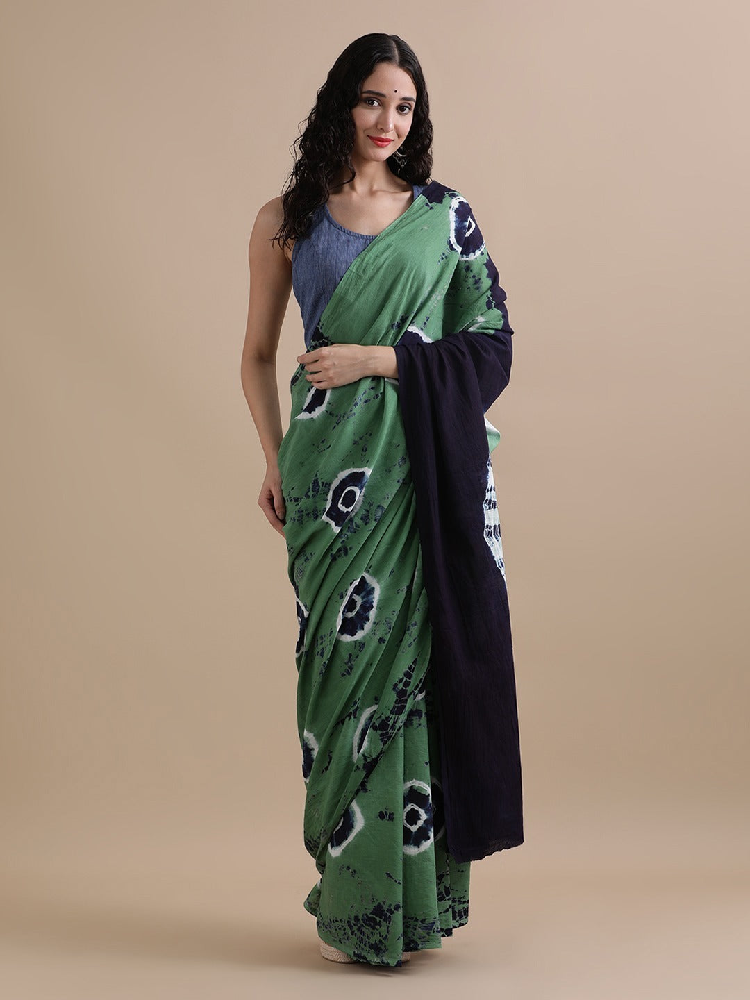 Pure Cotton Mulmul Saree