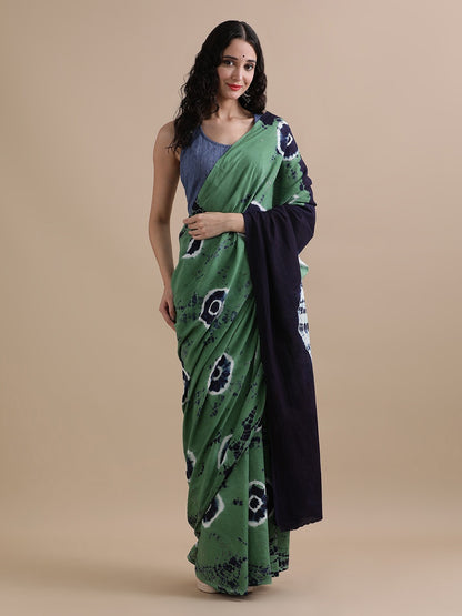 Pure Cotton Mulmul Saree