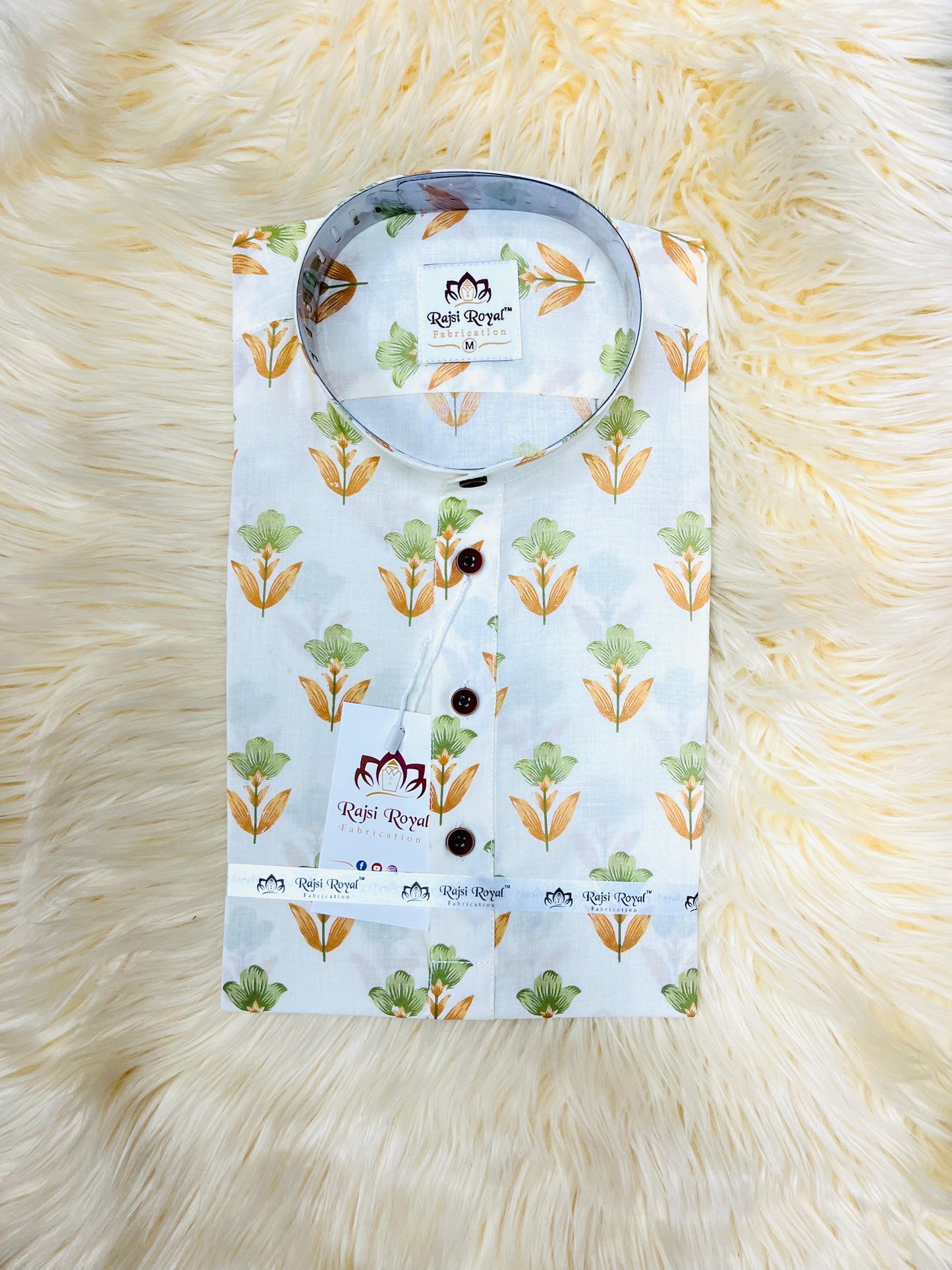 Short kurta cotton printed