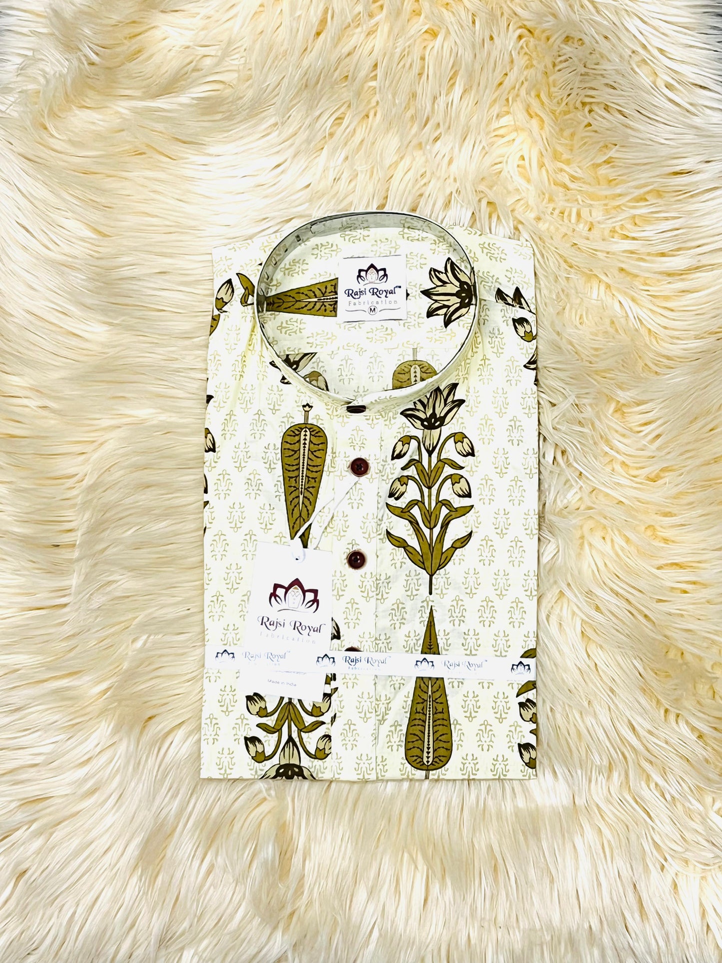 Short kurta cotton printed