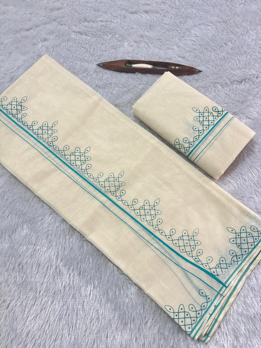 Kolam design set mundu