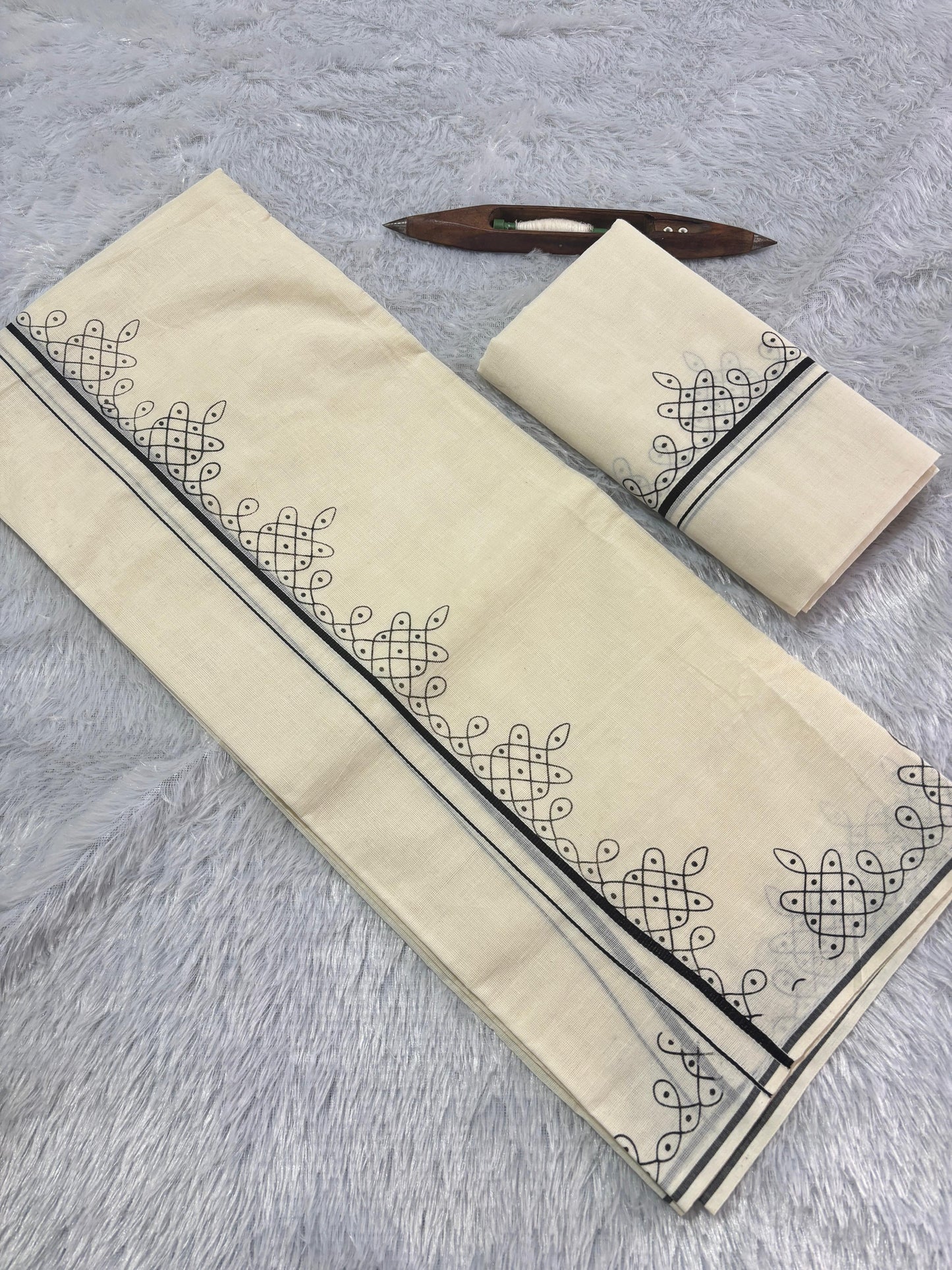 Kolam design set mundu