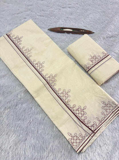 Kolam design set mundu